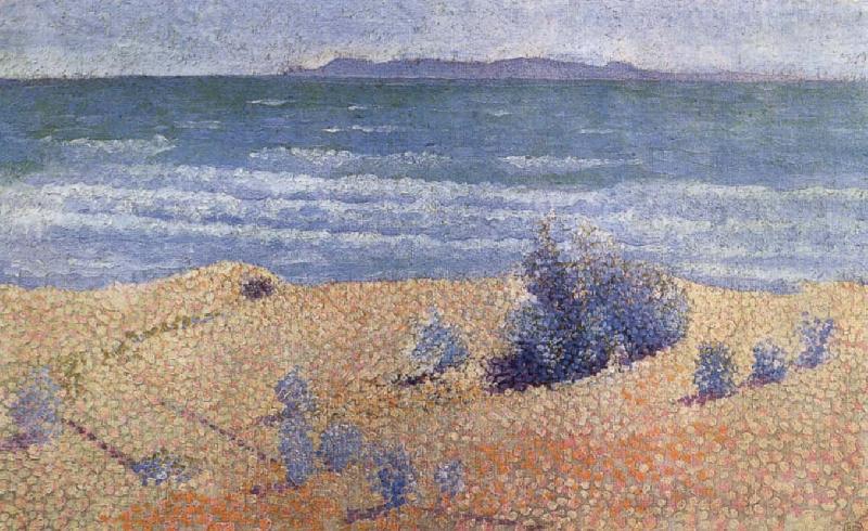 Henri Edmond Cross Beach on the Mediterranean